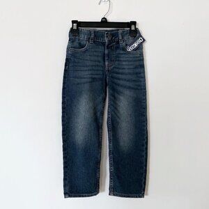 Toddler Dark Wash Classic Jeans, Straight leg jeans
